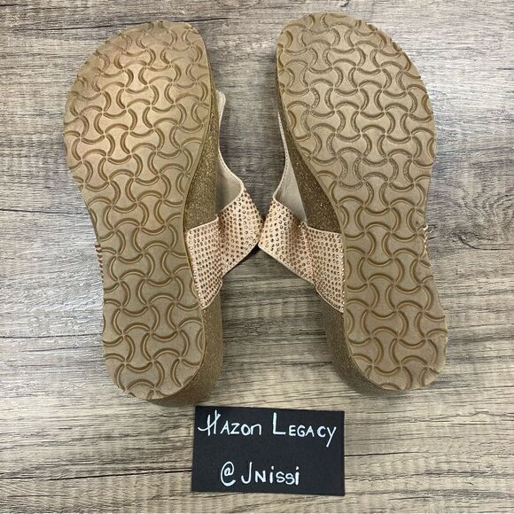 Zigi Soho~Women’s~”Zarin”~ Tan Wedge Sandal~Size 7.5 - Picture 8 of 9
